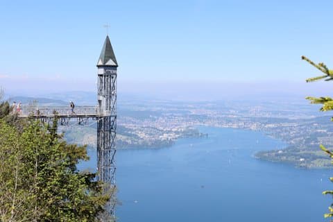 Paseo por el acantilado y ascensor Hammetschwand desde Lucerna