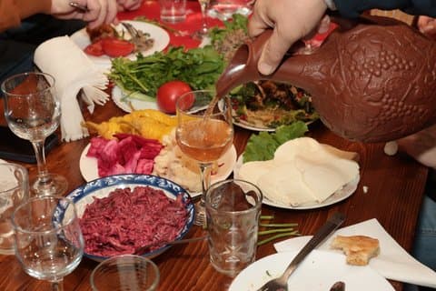 Georgian Family Dinner in Tbilisi: Cooking, Wine & Traditions