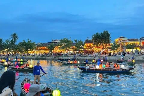 Marble Mountain, Hoi An City Tour en bateau depuis Da Nang