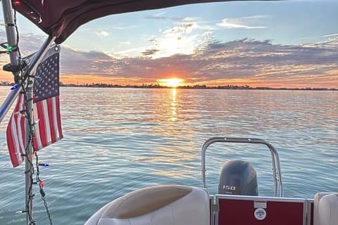 Insel & Sandbar Sonnenuntergangskreuzfahrt zum Golf über John’s Pass
