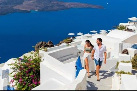 Santorini private luksus tur - tilpasset sightseeing opplevelse