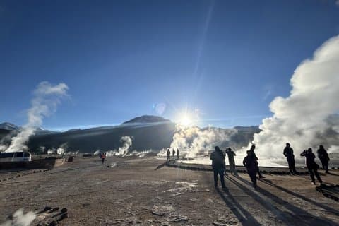 Breakfast at the Geysers del Tatio: Awakening at the Atacama