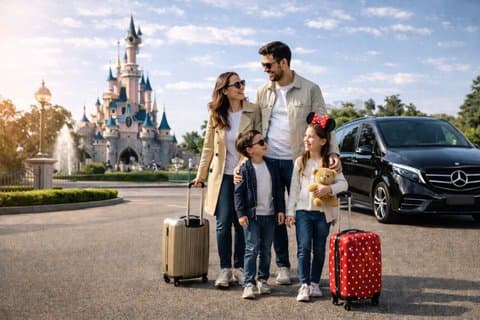 3 Privata överföringar CDG Till Disney Till Paris Paris till CDG