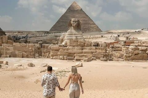 Excursão de um dia a partir de Hurghada Giza Pirâmides & Grand Museum