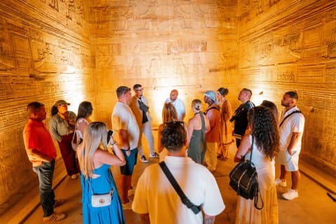 Dendera og Abydos Day Tour fra Luxor med egyptologist