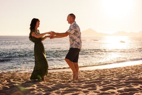Los Cabos Beach Fotografering for familie og par