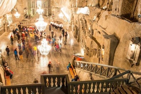 Udflugt til Wieliczka saltmine og Krakow fra Wroclaw