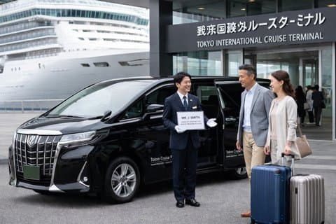 Privater Transfer zum Hafen von Tokio (HND/NRT)