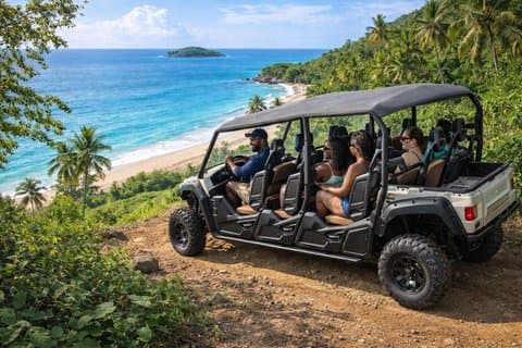 UTV Tour and Underwater Museum Snorkeling Adventure