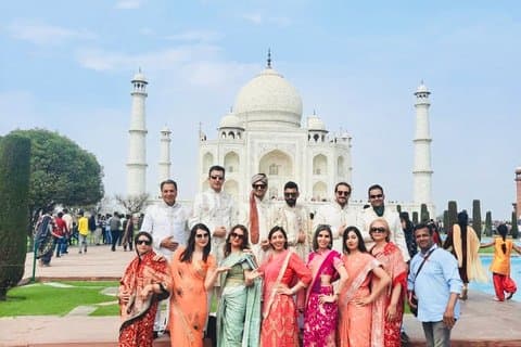 All Inclusive Taj Mahal, Agra Fort, Baby Taj Car com guia turístico