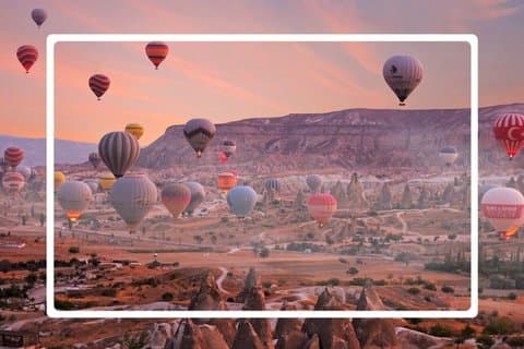Excursion de 2 jours en Cappadoce au départ d'Istanbul avec ballade en montgolfière