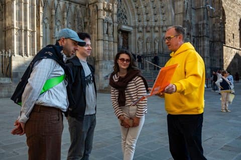 Barcelona Kataloniens hjärta Gamla Stan Walking Tour