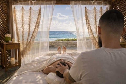 Experiencia de lujo en playa y masajes