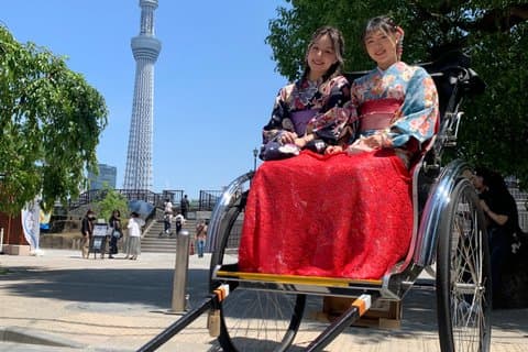 Private Asakusa Rickshaw Tour with Local Guide