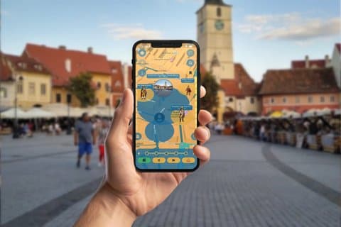 Sibiu Under the Habsburgs GPS App Walking Tour Mobile Game
