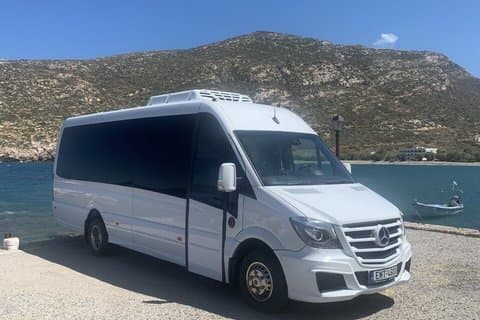 One Way Shared Transfer Naxos Port Flygplats till hotellet