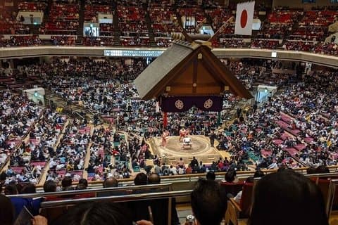 Nagoya Grand Sumo Tournament Experience com bilhete A-Seat