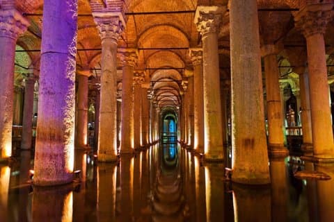 Basilika Zisterne Keine Warteschlangen Istanbul
