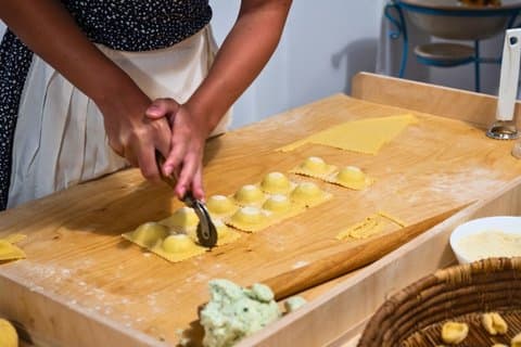 Dorgali-Workshop und Verkostung traditioneller Ravioli