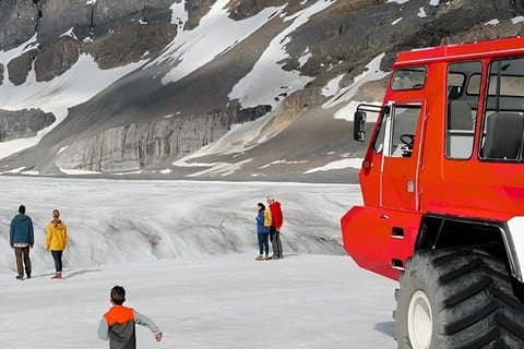 Columbia Icefield Tour Guida panoramica attraverso le Montagne Rocciose Canadesi