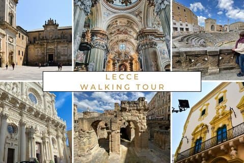 Lecce høydepunkter: Privat tur med lokal guide