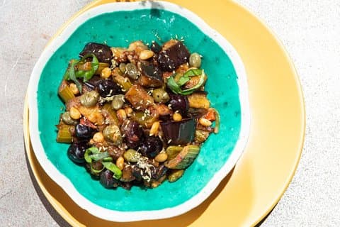 Vegansk italiensk madlavning i San Diego Cucina Migrante