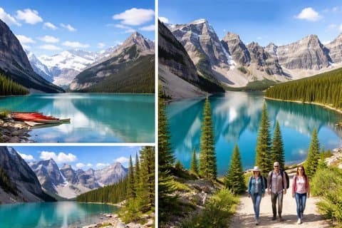 Ganztägige Tour durch Moraine Lake, Lake Louise und Yoho | Relaxed Pace