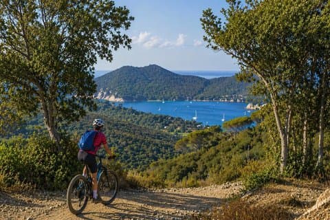 Visita guiada virtual de bicicleta elétrica ao Parque Regional da Maremma