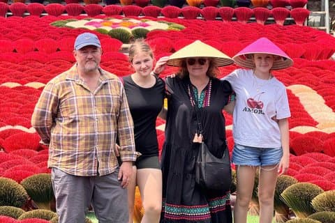 From Ha Noi Quang Phu Cau Incense Village, Hat Making Half Day