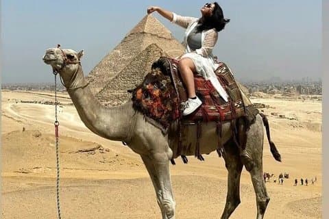 VIP Giza Pyramids,Sphinx All-Inclusive,Panoramic Camel Ride,Lunch