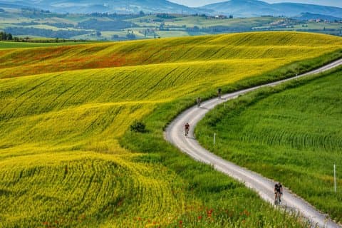 Crete Senesi: eBike Tour Virtual-guided