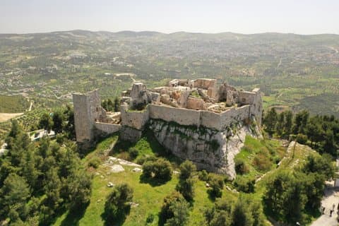 Réserve forestière d'Ajloun 1 nuit au départ d'Amman