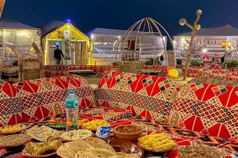 Kairo Desert Bedouin Life: Middag, kulturelle forestillinger, te seremoni