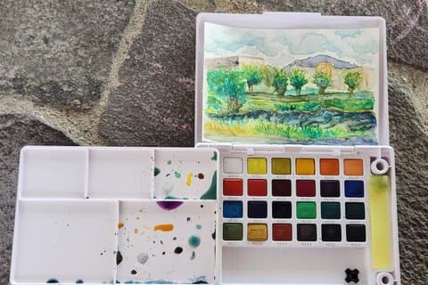 Kyoto On Location Watercolor Workshop