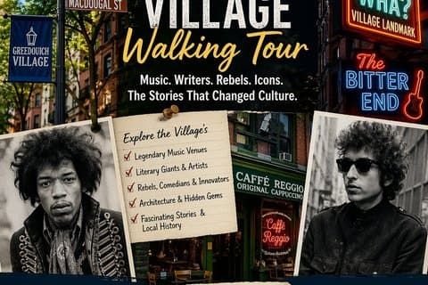 Greenwich Village Tour privado de música, arte y cultura