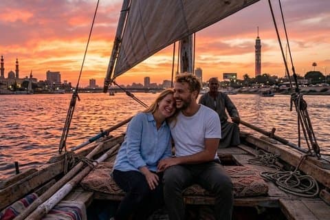 All-Inclusive Private Tour: Pyramids, Grand Museum & Nile Felucca