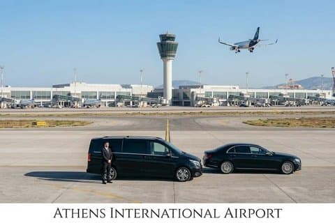 Transfert privé de l'aéroport d'Athènes au port du Pirée Croisière et ferry