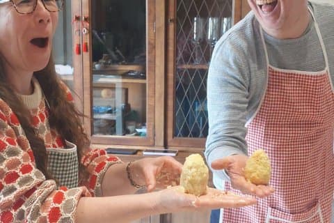 Cours de cuisine sicilienne avec Ady et Giò