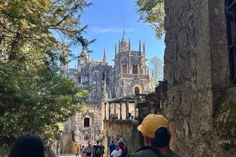 Sintra 8km Vandra genom skogen förbi ikoniska slott
