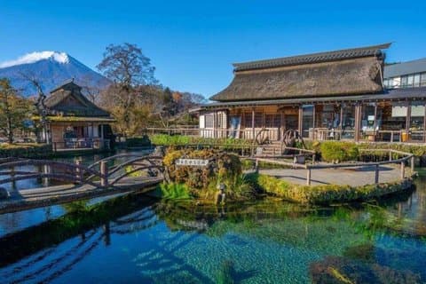 Tour di un giorno del Monte Fuji: stazione MT.5, Arakurayama e Oshino Hakkai.