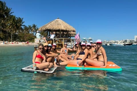 Private Sandbar Cruise Cruisin Tikis (1 hr 45 min)
