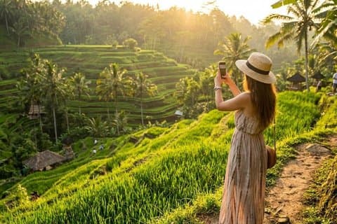 Hotell i nærheten av Ubud Green Escape: Rice Terrace & Monkey Forest Journey
