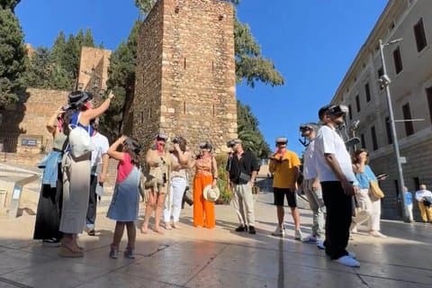 Malaga fra Costa del Sol med panoramisk bustur og VR-oplevelse
