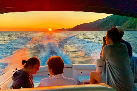 Excursão partilhada ao pôr do sol com aperitivo em Portovenere e suas ilhas