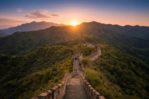 Mutianyu Great Wall privat rundtur av Premium Electric MPV