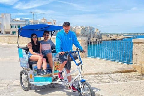 Panoramic Rickshaw Tour of Polignano a Mare