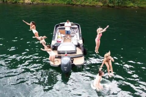 Comer See : Private Express Bootstour nach Bellagio & Wein