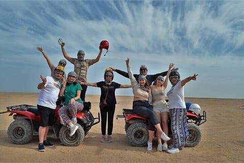 Privé 3 - Uur Quad Bike Woestijn Avontuur in Hurghada