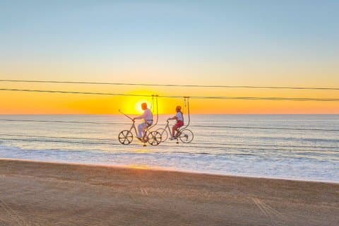 O mais épico Cabo Ride: Sky Bike Record & Camels ou Can-Am Power