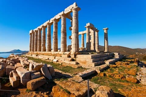 Cape Sounio, Temple of Poseidon og Thorikos teater privat tur
